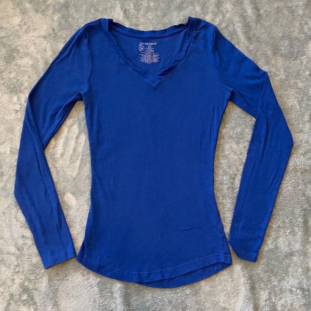 Blue Long Sleeve T-shirt